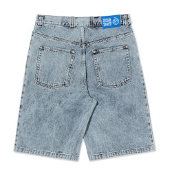 Short POLAR Big Boy Heavy Washed Blue