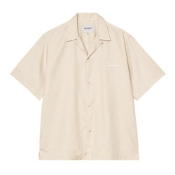 Chemisette CARHARTT WIP Delray Stone White