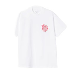 T-shirt CARHARTT WIP Spirals White