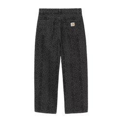 Pantalon CARHARTT WIP Snake Landon Camo Black