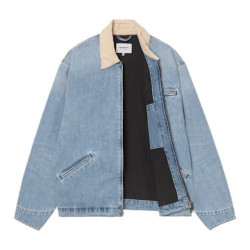 Veste CARHARTT WIP Detroit Blue Dusty H Brown