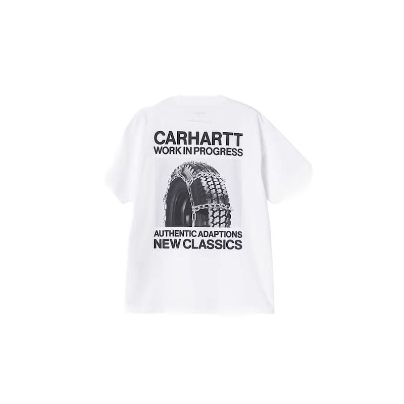 T-shirt CARHARTT WIP Sean Hamilton 03 White