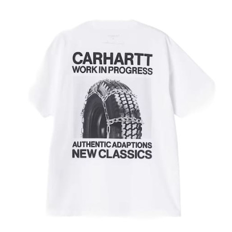 T-shirt CARHARTT WIP Sean Hamilton 03 White