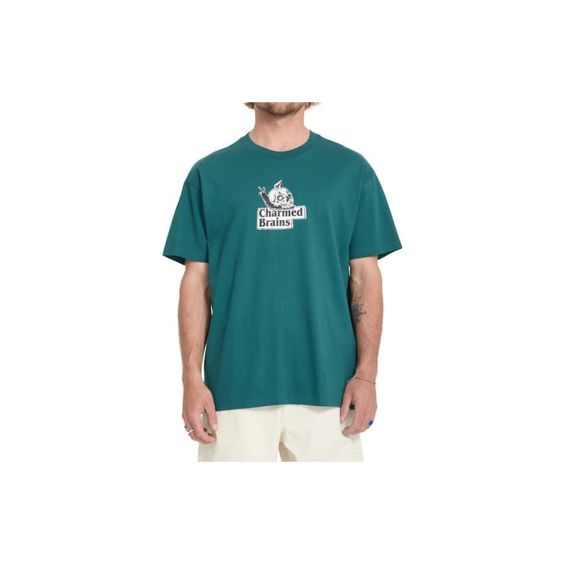 T-shirt VOLCOM Charmed Brains Rifle Green