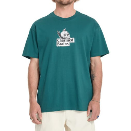 T-shirt VOLCOM Charmed Brains Rifle Green