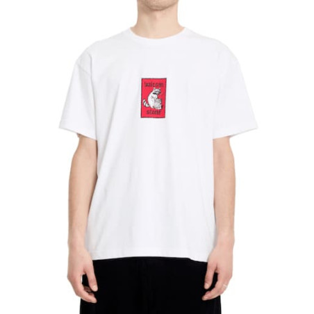 T-shirt VOLCOM Rockout White