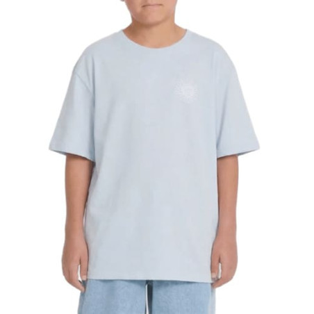 T-shirt Kid VOLCOM Mazatlan Light blue Acid