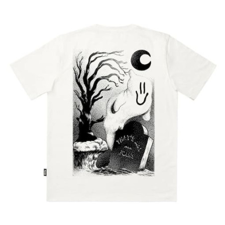 T-shirt THE DUDES Ghost Cliff Off White