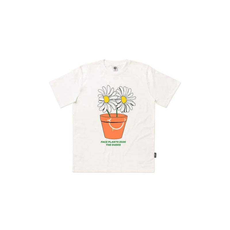 T-shirt THE DUDES Face Plant Off White