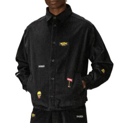 Veste JACKER Deal Overshirt Black