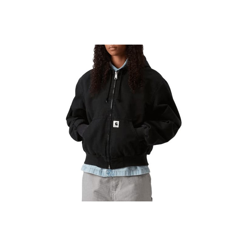 Veste Girl CARHARTT WIP OG Active Black Stone Canvas