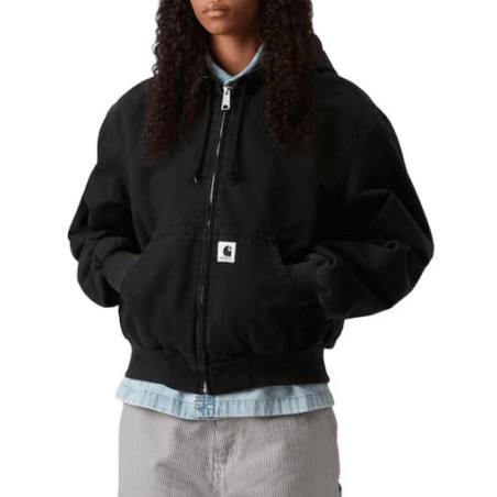 Veste Girl CARHARTT WIP OG Active Black Stone Canvas