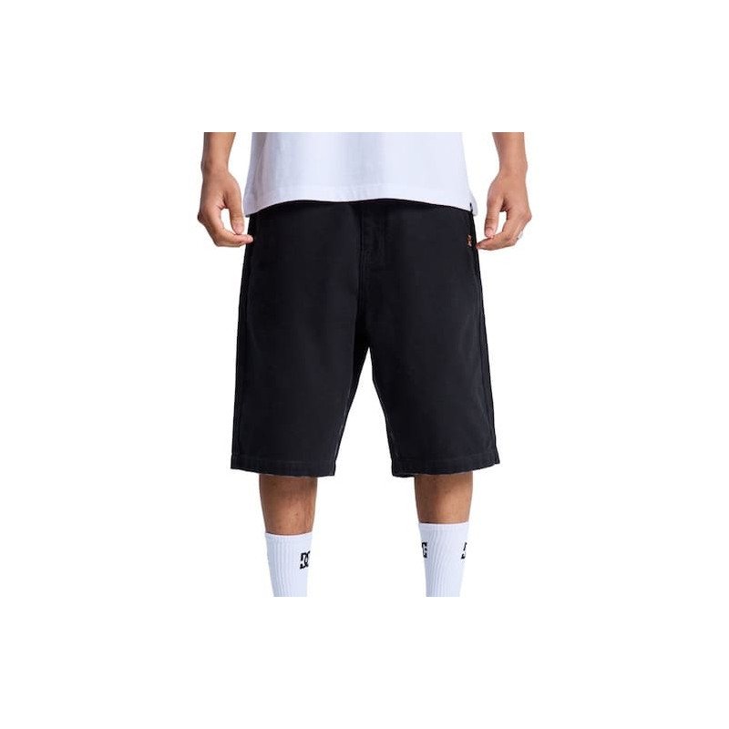 Short DC Stressed 5 pocket Black