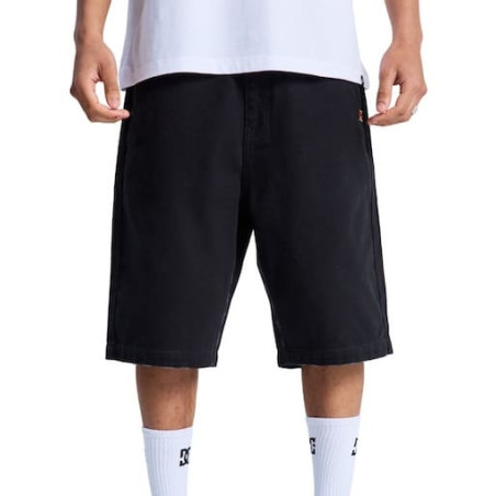 Short DC Stressed 5 pocket Black