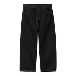 Jean CARHARTT WIP Brandon Black Rinsed