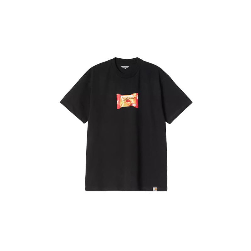 T-shirt CARHARTT WIP Road Side Snack Black