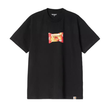 T-shirt CARHARTT WIP Road Side Snack Black
