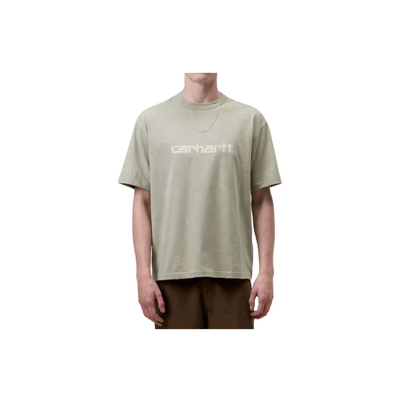 T-shirt CARHARTT WIP Painter Shady Green Destroy Wash