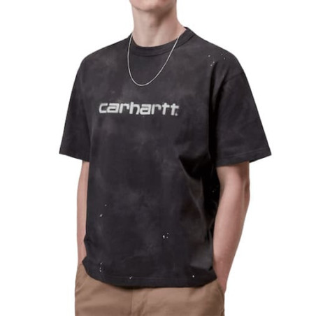 T-shirt CARHARTT WIP Painter Black Destroy Wash