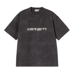 T-shirt CARHARTT WIP Painter Black Destroy Wash