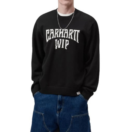 Pull CARHARTT WIP Deck Black Wax
