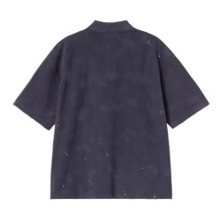 Polo CARHARTT WIP Painter Dark Navy Destroy Wash