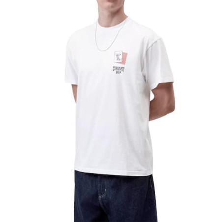 T-shirt CARHARTT WIP Playing Card White