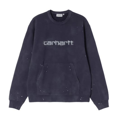 Pull CARHARTT WIP Painter Dark Navy Destroy Wash