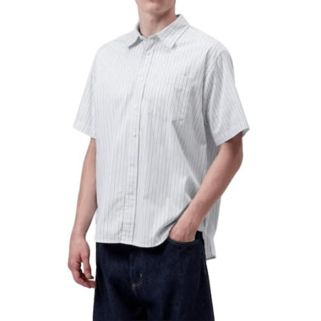 Chemisette CARHARTT WIP Keene Stripe White