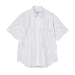 Chemisette CARHARTT WIP Keene Stripe White