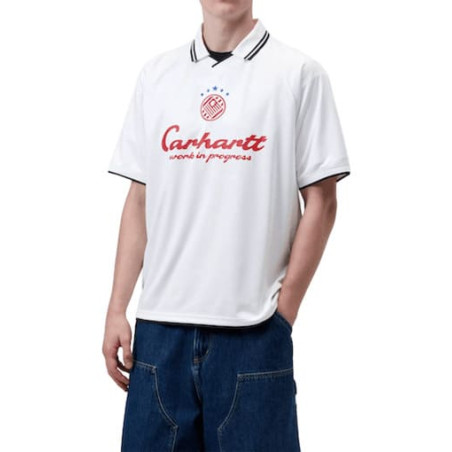 T-shirt CARHARTT WIP Terrace Football White