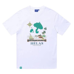T-shirt HELAS Vacances White
