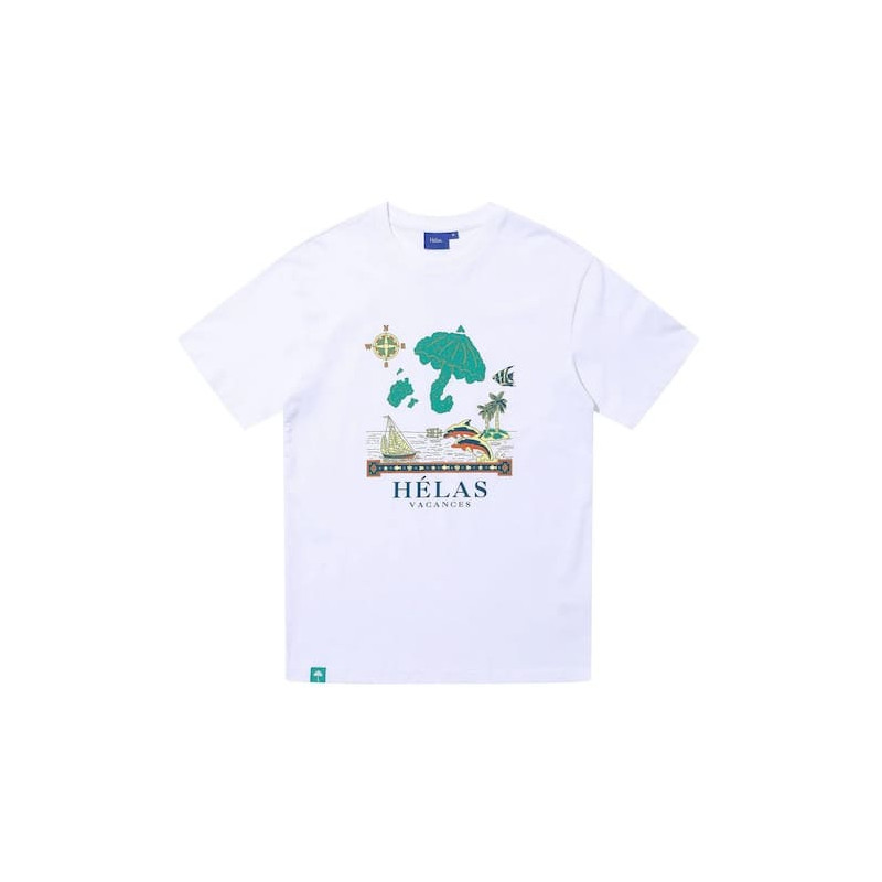 T-shirt HELAS Vacances White