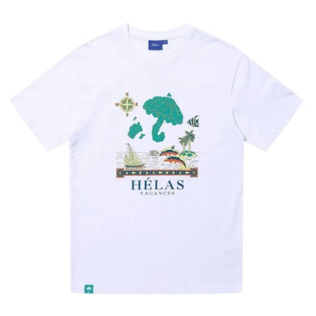T-shirt HELAS Vacances White