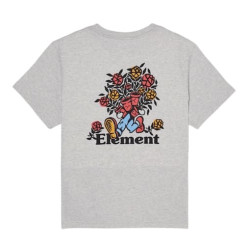 T-shirt Kid ELEMENT Hands Full Mid Grey Heather