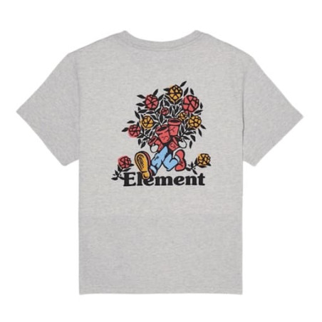 T-shirt Kid ELEMENT Hands Full Mid Grey Heather