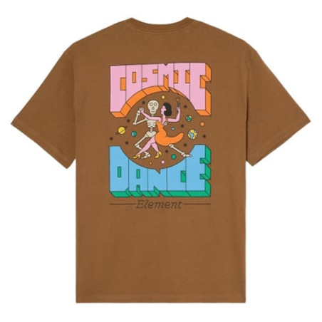 T-shirt ELEMENT Cosmic Dance Sepia