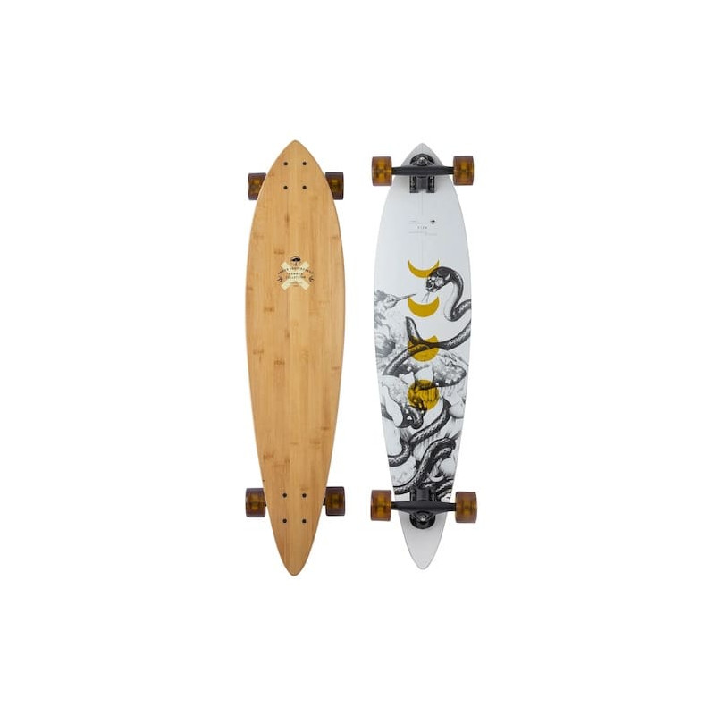 Longboard ARBOR Fish Bamboo White