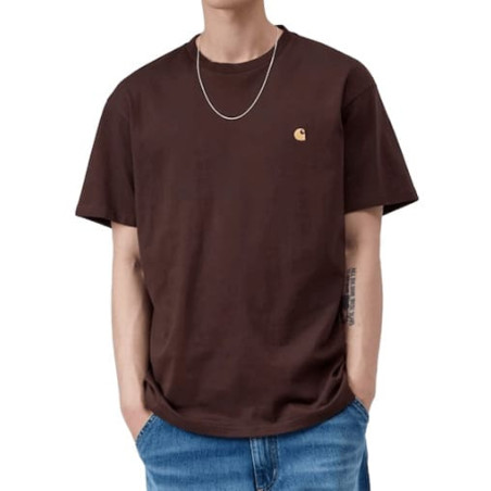 T-shirt CARHARTT WIP Chase Palisander Gold