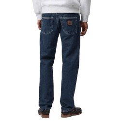 Jean CARHARTT WIP Klondike Blue Stone Washed