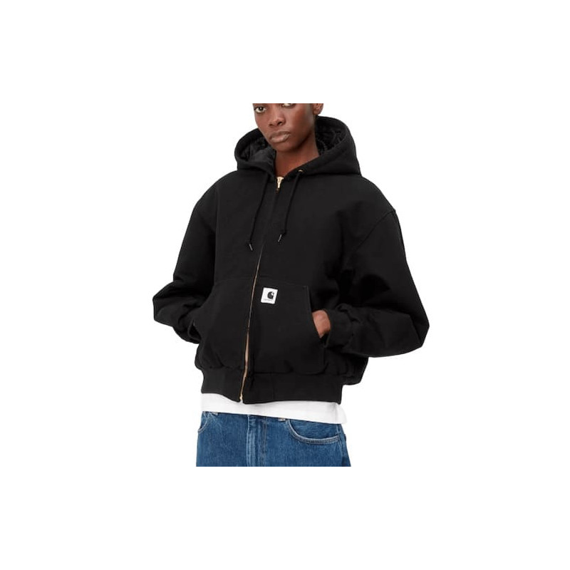 Veste Girl CARHARTT WIP OG Active Black Rinsed