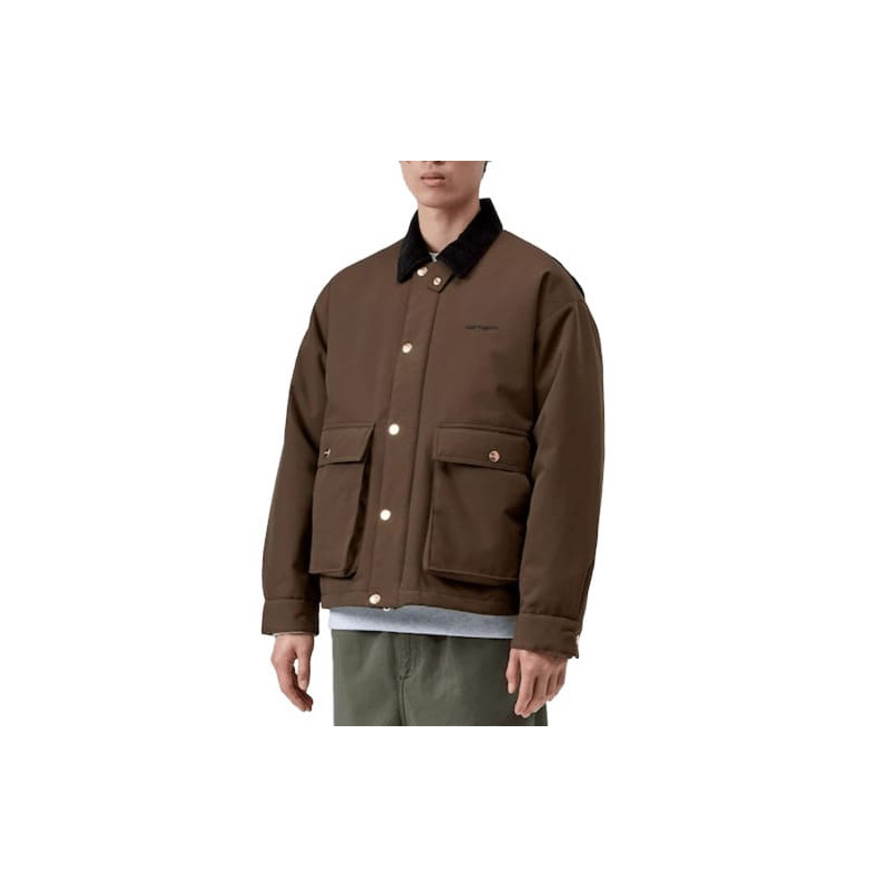 Veste CARHARTT WIP Quentin Tobacco Black