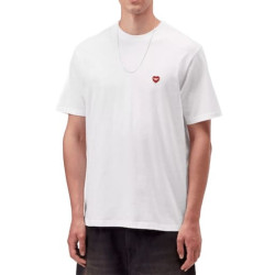 T-shirt CARHARTT WIP Small Heart White Red
