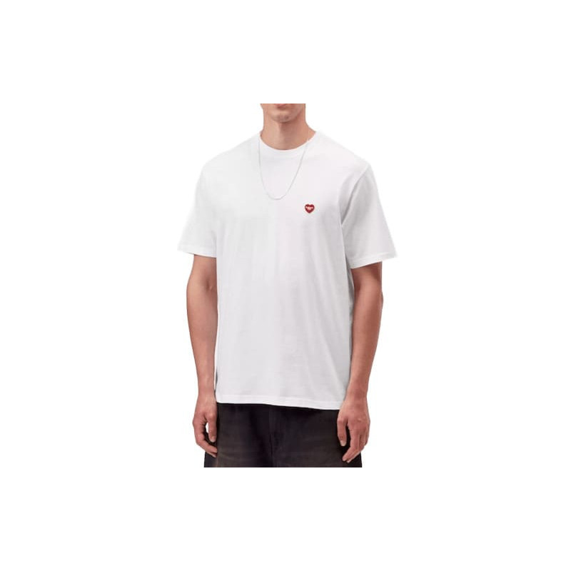 T-shirt CARHARTT WIP Small Heart White Red