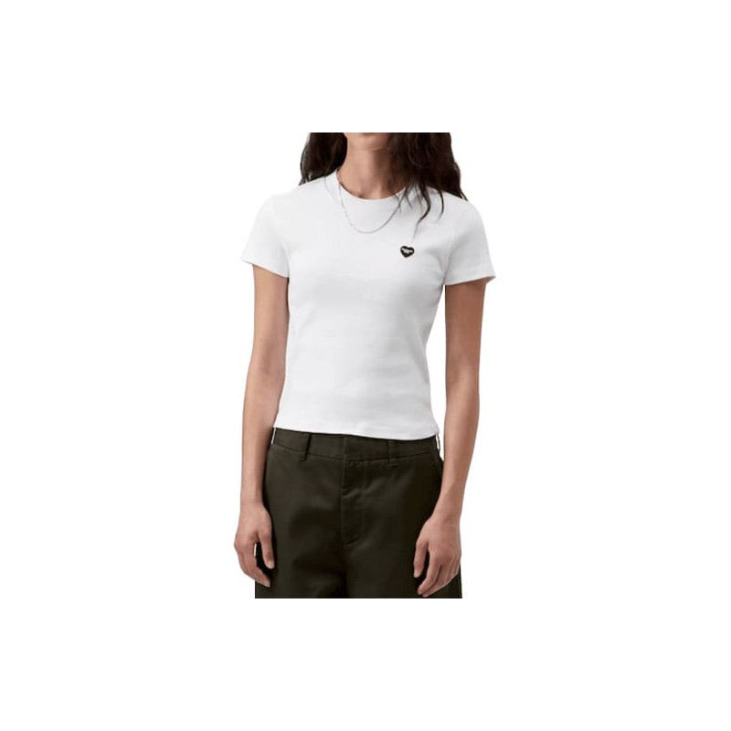 T-shirt Girl CARHARTT WIP Small Heart Patch White