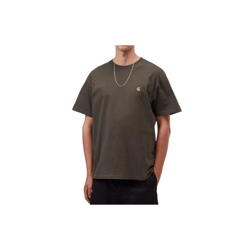 T-shirt CARHARTT WIP Chase Shungite Gold