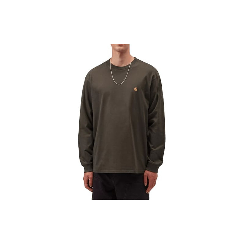 T-shirt CARHARTT WIP Chase Shungite Gold