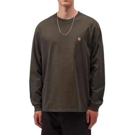 T-shirt CARHARTT WIP Chase Shungite Gold