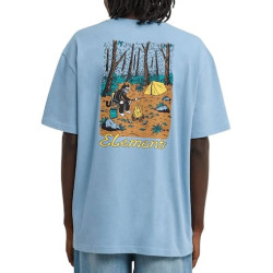 T-shirt ELEMENT Marshmallo Faded Denim
