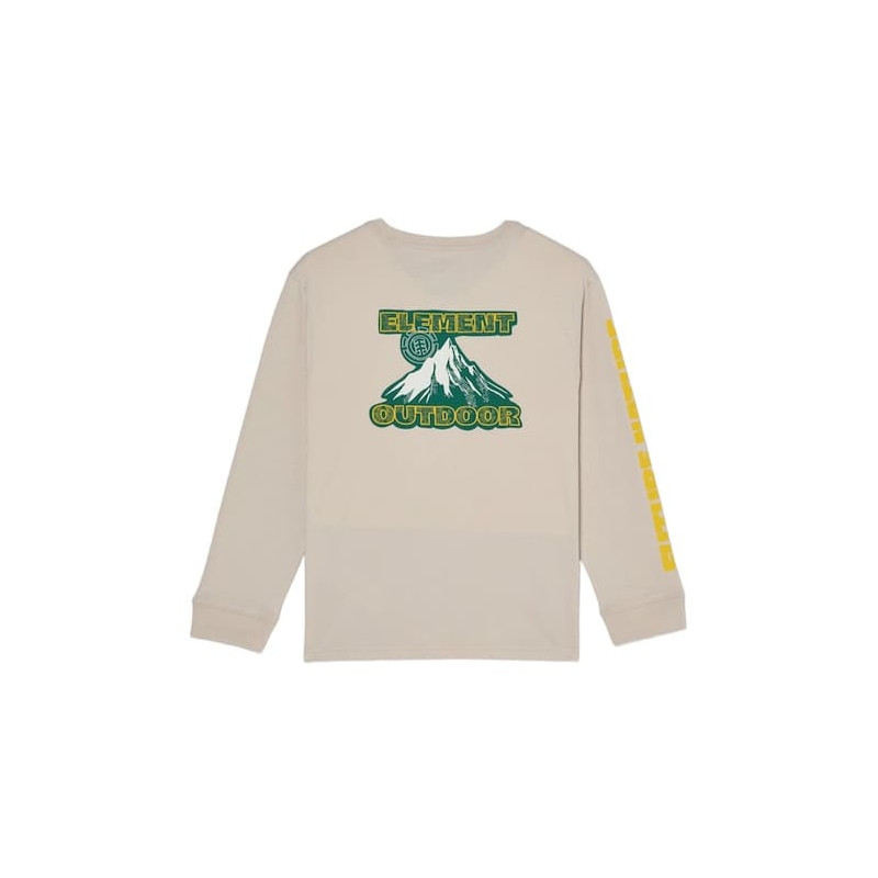 T-shirt Kid ELEMENT To The Top Oat Milk